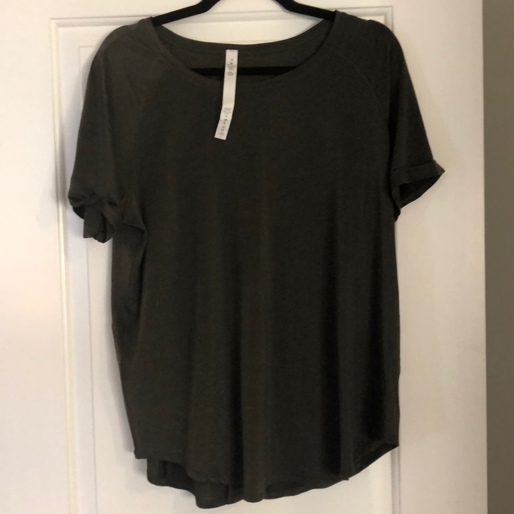 LULULEMON OPEN UP TIE BACK TEE